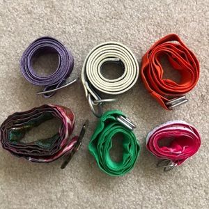 6 cloth belts